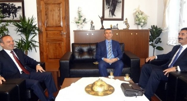 Kaymakam Sırmalı, Meslektaşlarını Ağırladı