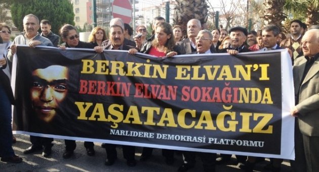 Kaymakama ‘berkin Elvan Sokağı’ Protestosu