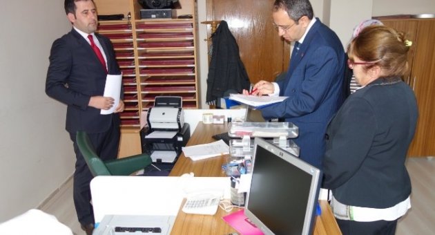 Kaymakamdan Habersiz Denetim