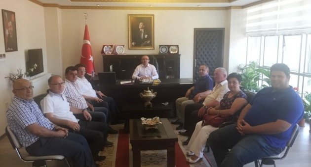 Kaymakamı Ziyaret Ettiler