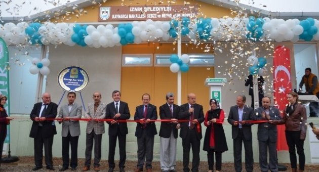 Kaynarca Sebze Ve Meyve Alım Merkezi Açıldı
