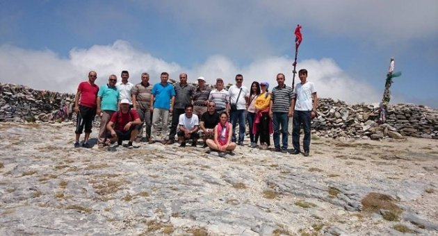 Kazdağlarında Sağlıklı Yaşam Yürüyüşü