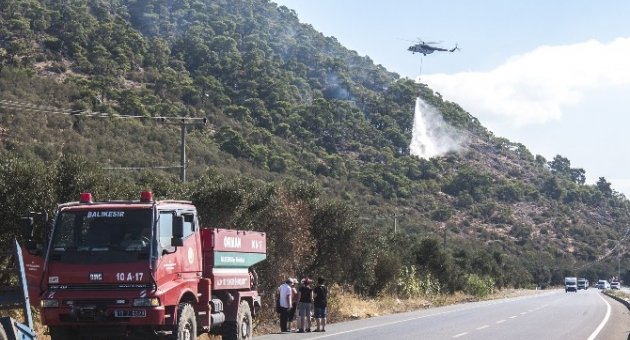 Kazdağları’ndaki Orman Yangını Kontrol Altına Alındı