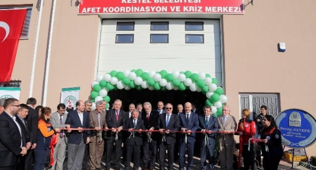 Kestel’e Deprem Afet Merkezi
