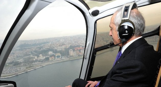 Kılıçdaroğlu, İzmir’i Havadan İnceledi