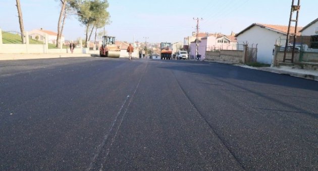 Kırklareli 38 Bin Metrekare Sıcak Asfaltla Kaplandı
