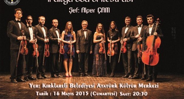 Kırklareli Atatürk Kültür Merkezi’nde İlk Konser