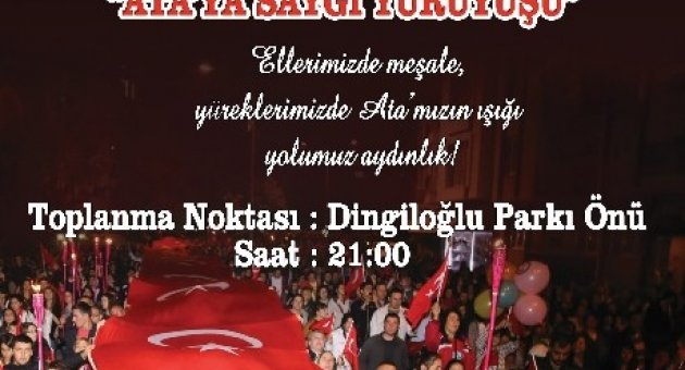 Kırklareli ’ata’ya Saygı İçin Yürüyecek