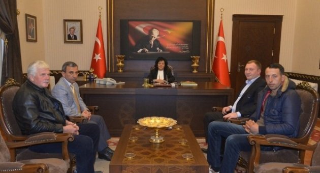 Kırklareli Dkkyb’den Vali Civelek’e Ziyaret