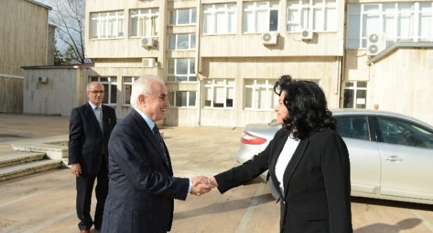 Kırklareli Valisi Civelek’ten Edirne Valisi Şahin’e Ziyaret