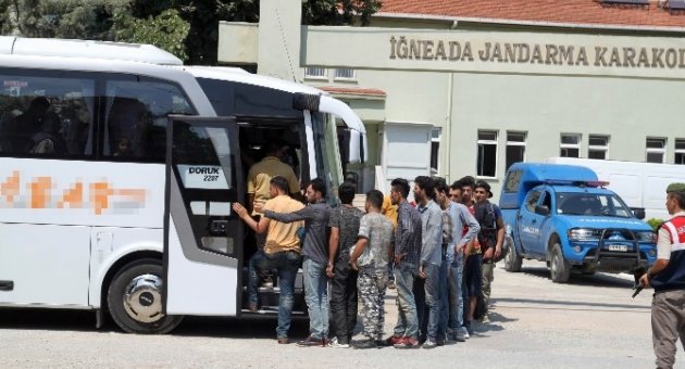 Kırklareli’de 2 Bin 257 Kaçak Göçmen Yakalandı