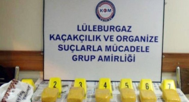 Kırklareli’de Uyuşturucu Operasyonu