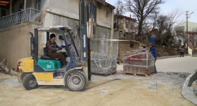 Kırklareli’de Yol Düzenleme Çalışmaları Devam Ediyor