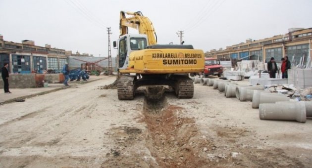 Kırklareli’de Yol Yapım Çalışmaları Sürüyor