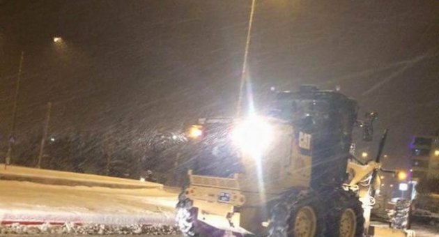 Kırklareli’nde Kar Yağışı Ulaşımı Olumsuz Etkiledi