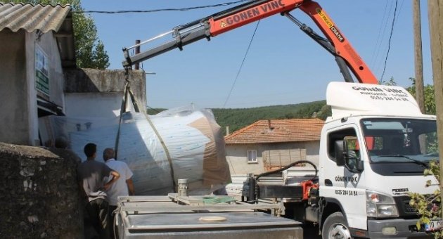 Kırsal Mahallelere Süt Soğutma Tankları Konuluyor