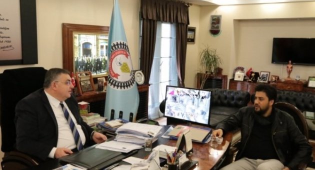 Klarnet Ustası Serkan Çağrı, Kırklareli Belediye Başkanı Kesimoğlu’nu Ziyaret Etti