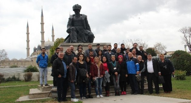 Kocaelili Gazeteciler’den Edirne’ye Kültür Gezisi