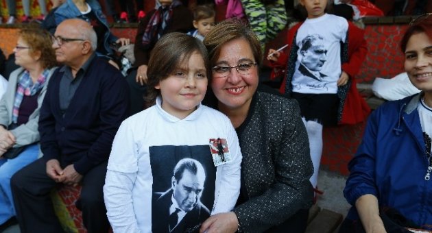 Konaklı Çocuklar Ata’sını Unutmadı