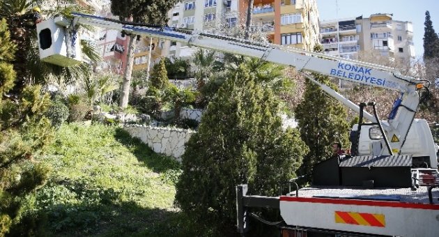 Konak’ta Parklara Estetik Dokunuş