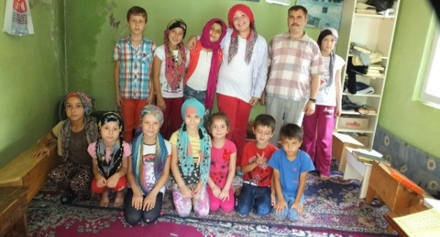 Korucu’da Kuran Okuyan Öğrencilere Piknik