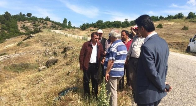 Köy Yollarına Bakım Çalışması