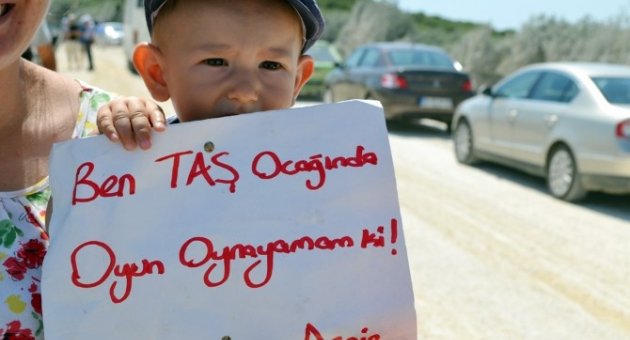 Köylülerin Taş Ocağı Tepkisi