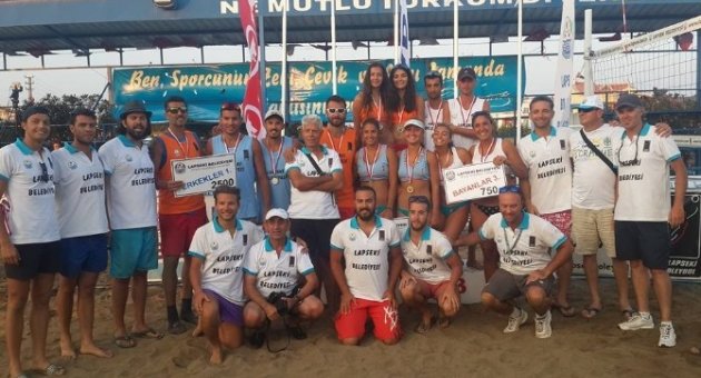 Lapseki 19’uncu Voleybol Turnuvası Sona Erdi
