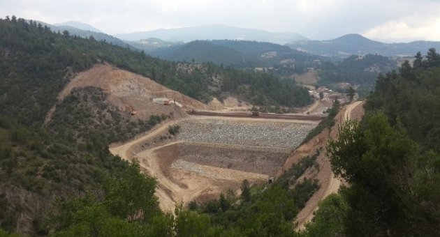 Lapseki Balcılar Göleti’nde Sona Yaklaşıldı