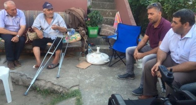 Lapseki Belediyesi’nden Tekerlekli Sandalye Desteği