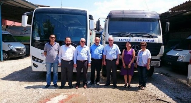 Lapseki Belediyesine Hibe Araç