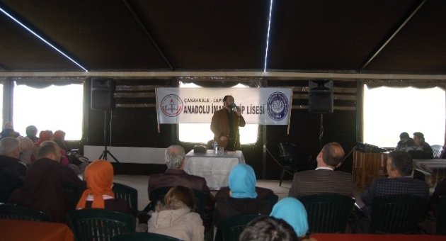 Lapseki İmam Hatip Öğrencilerine Konferans