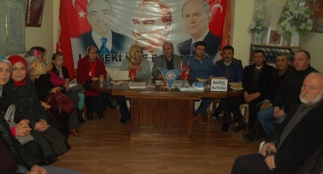 Lapseki Mhp İlçe Teşkilatında Seçim Hazırlıkları