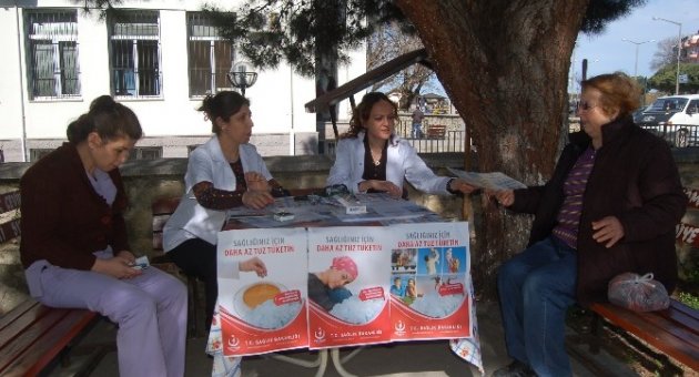 Lapseki Toplum Sağlığı Merkezinden Tuz Uyarısı