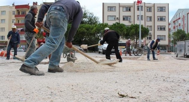 Lapseki’de Alt Ve Üst Yapı Çalışmaları