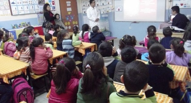 Liseli Denizcilerden Miniklere Çevre Eğitimi
