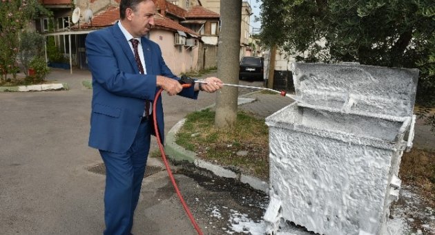 Mahallelere 400 Çöp Konteynırı