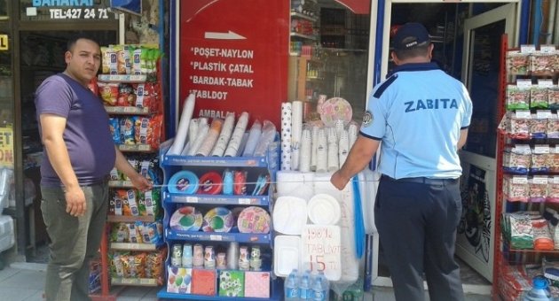 Malkara Çarşı Esnafından Kaldırım İşgali Bedeli Alınacak