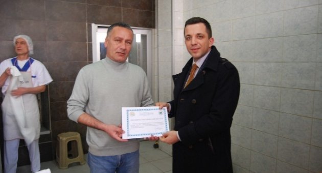 Malkara İlçe Tarım Müdürü Erbaş’tan Fırıncılara Teşekkür Belgesi