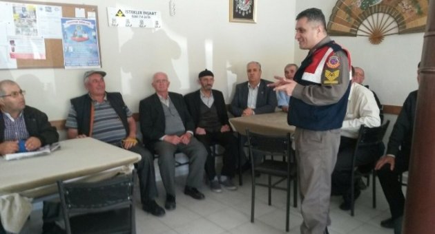 Malkara Jandarması Vatandaşa Ders Verdi