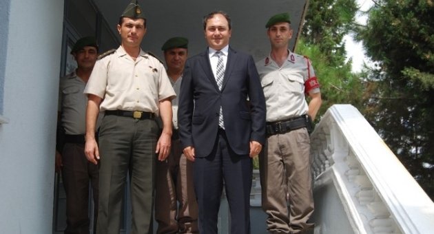 Malkara Kaymakamı Osman Altın’dan İlçe Jandarmaya Ziyaret