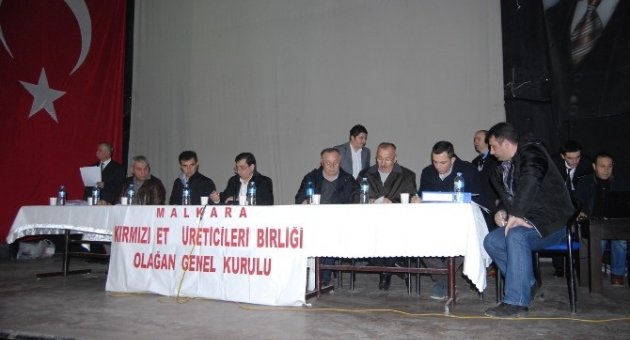 Malkara’da Et Üreticileri Birliği Genel Kurulu Gerçekleşti