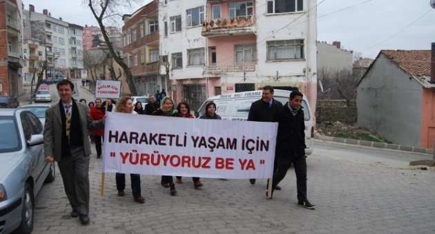 Malkara’da Sağlıklı Yaşam Yürüyüşü Yapıldı