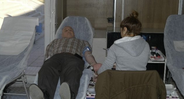 Malkara’da Vatandaşlar Kan Bağışı Yaptı