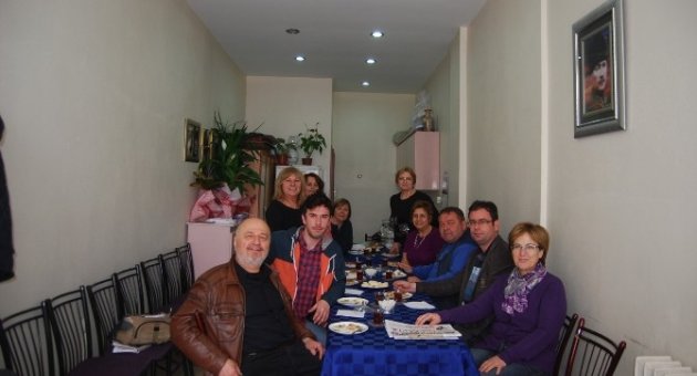 Malkaralı Türk Kadınlar Birliği Üyelerinden Gazetecilere Mantı Sürprizi