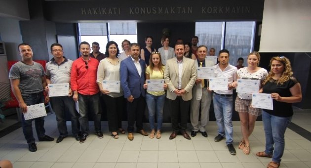 Menderes’te Girişimciler Sertifikalarını Aldı
