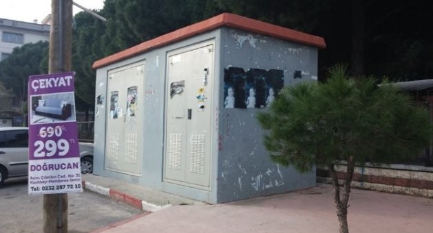 Menderes’teki Trafolara Sanatsal Düzenleme