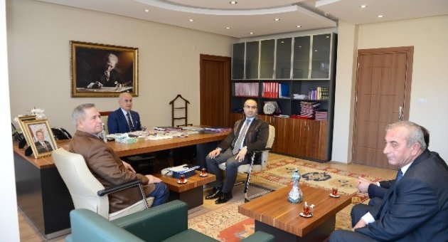 Meriçli Belediye Başkanlarından Vali Şahin’e Teşekkür Ziyareti