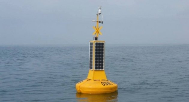 Meteorolojik Gözlem Şamandırası Denize İndirilecek