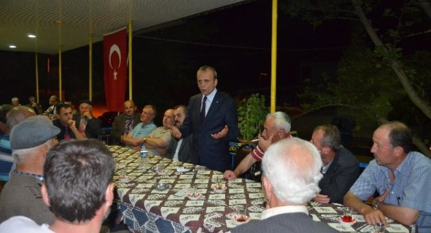 Mhp Bursa Milletvekili Adayı Topçu’dan Esnaf Ve Köy Ziyareti